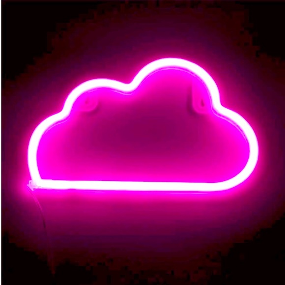 Urban Outfitters Other - Neon Pink Cloud Sky Cute LED Room/Wall/Party Decor